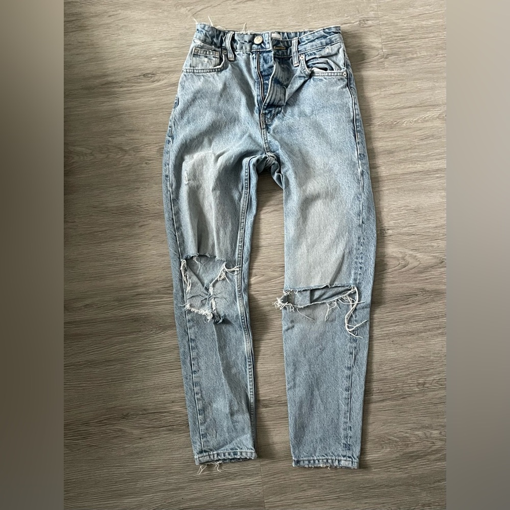 Zara straight leg jeans